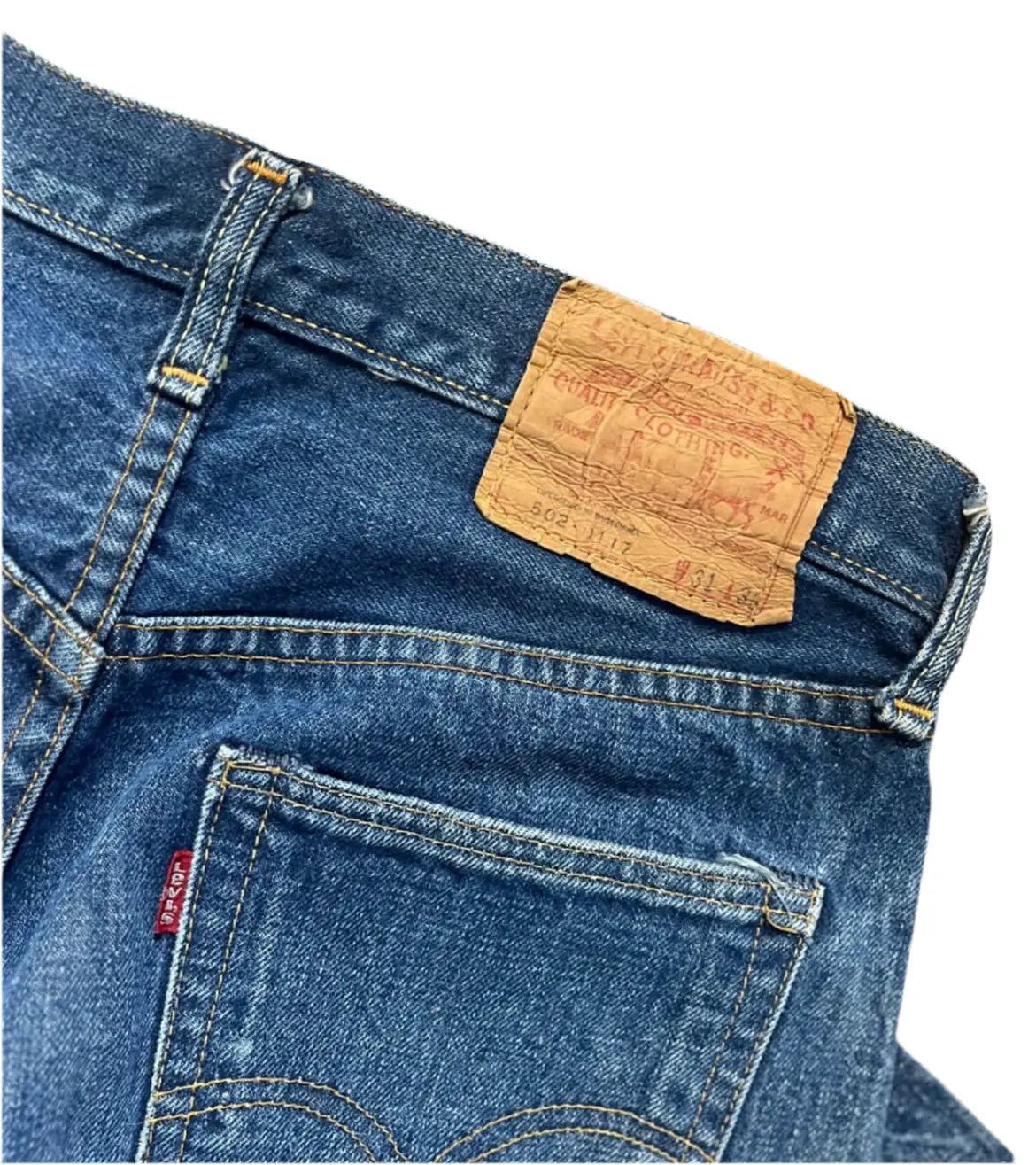 Levis 502 Selvedge