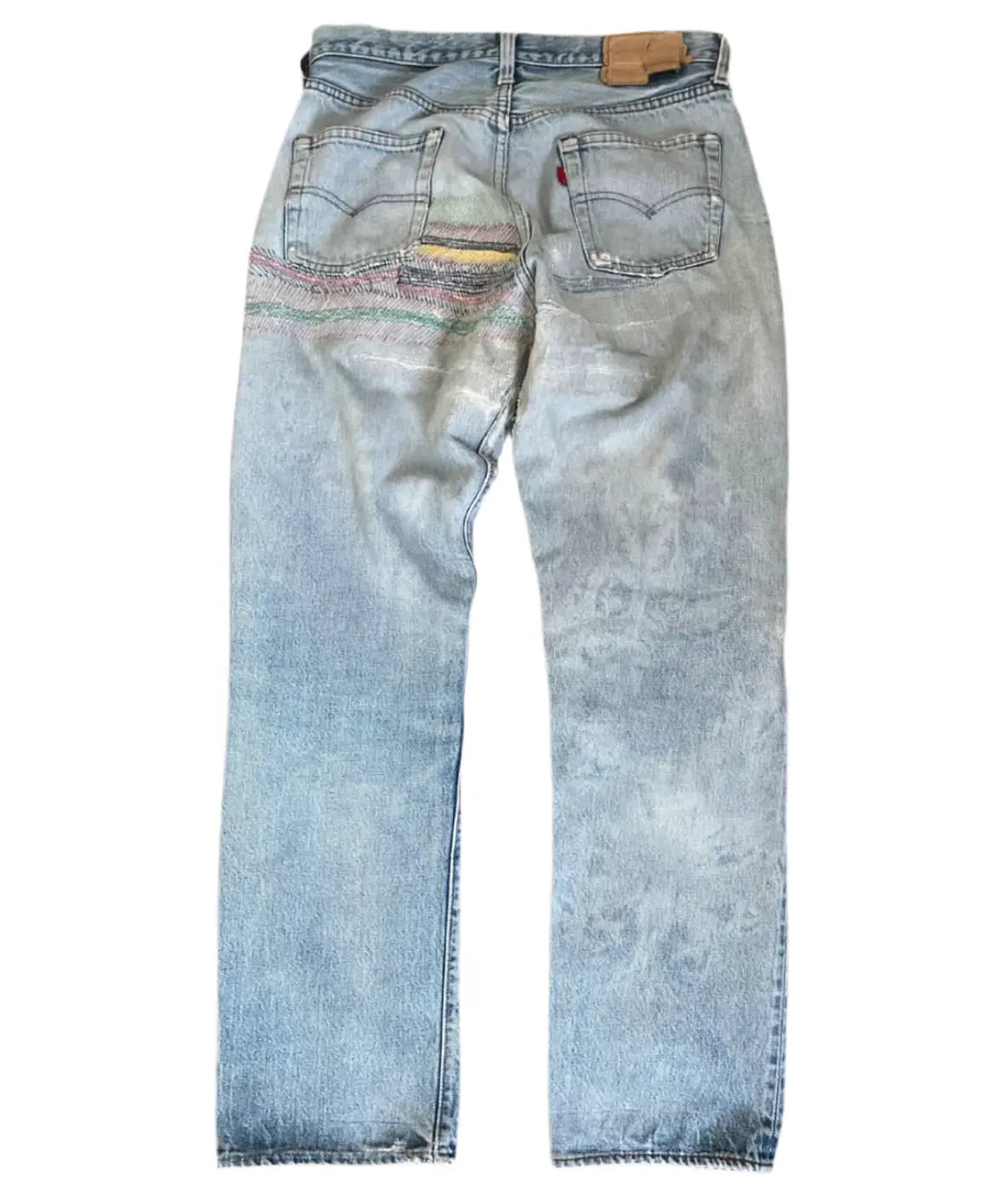 Levis 501 Selvedge color repair