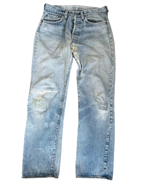Levis 501 Selvedge color repair