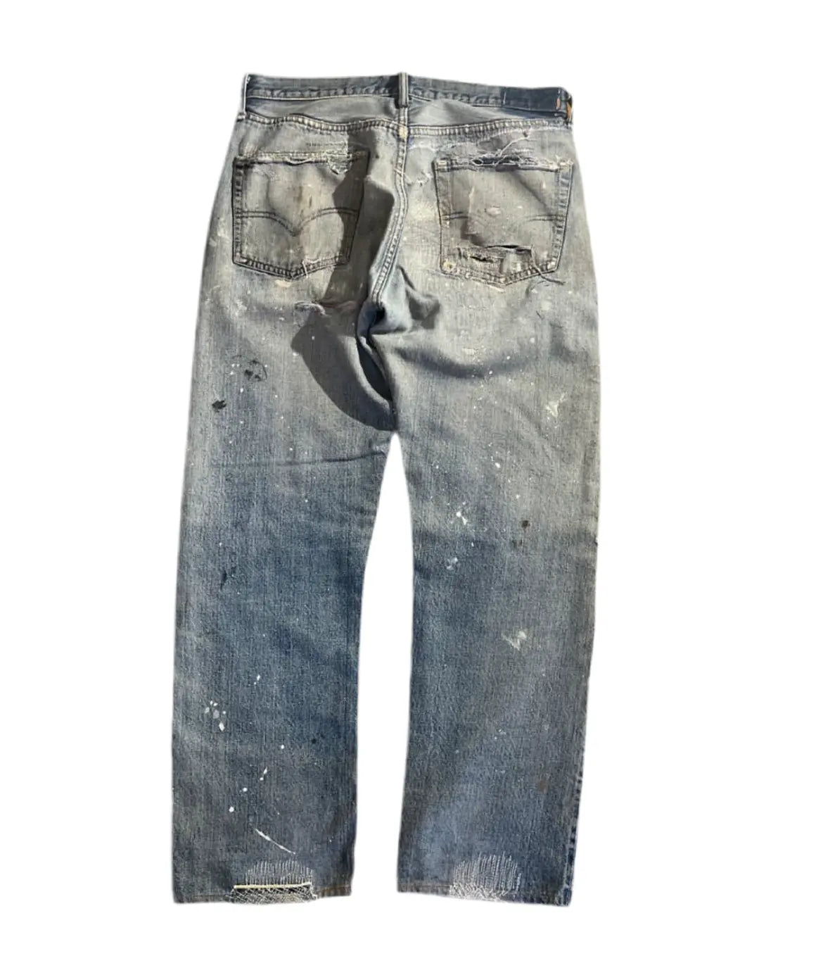 Levis 501 Selvedge heavy repair